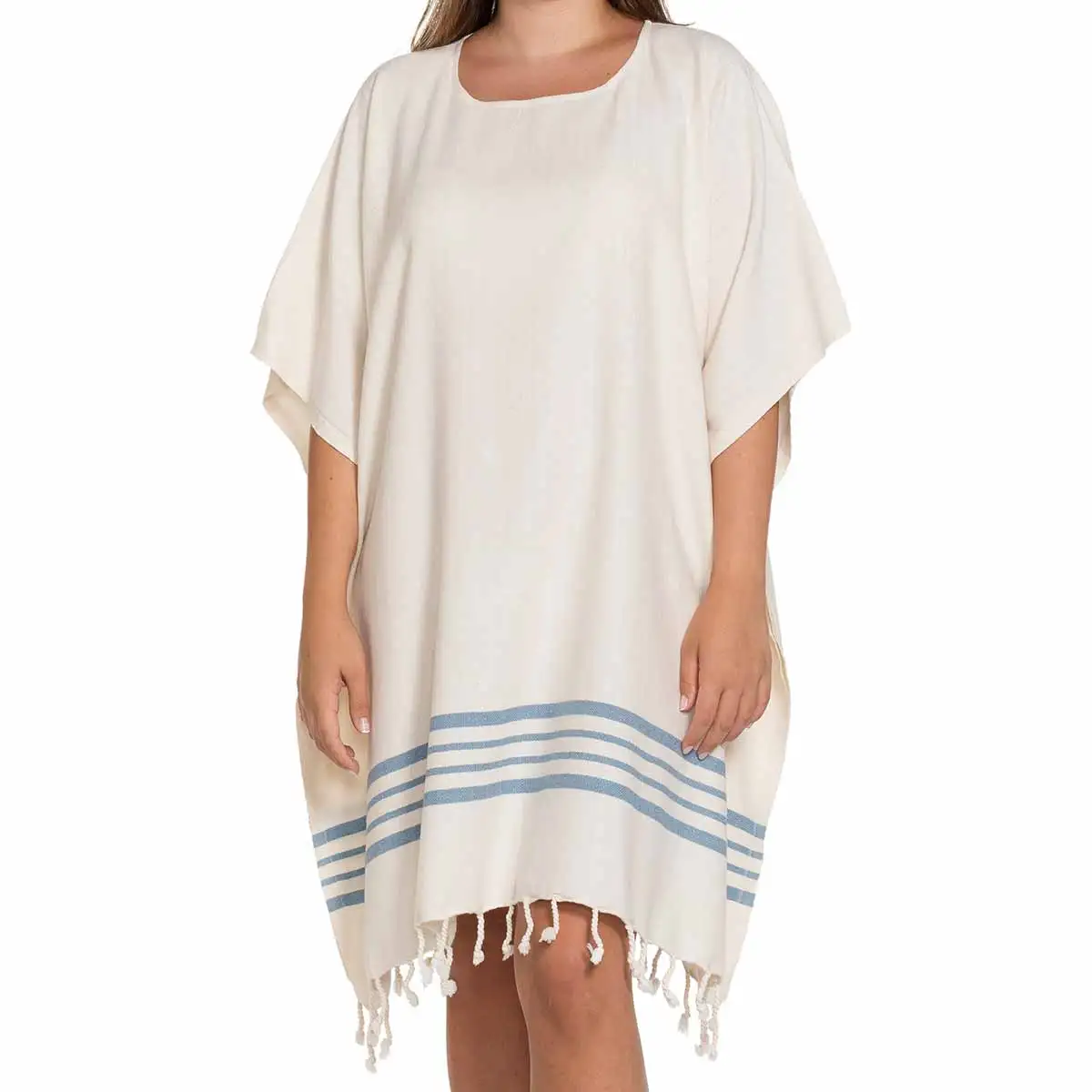 Dress Homewear Beach Tunic Comfortable High Quality 100% Turkish Cotton Standard Sized