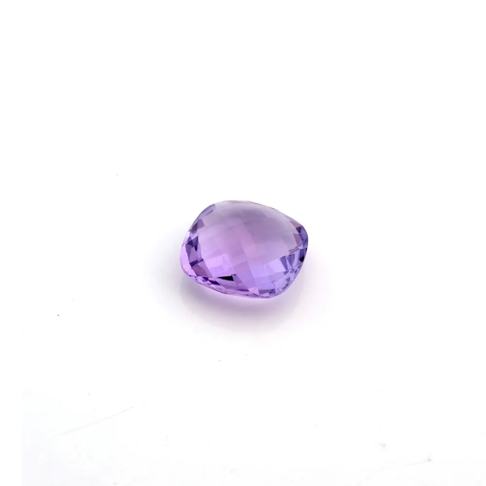 Premium Quality Natural Amethyst gemstone purple color cushion cut top quality semiprecious For Jewelry making