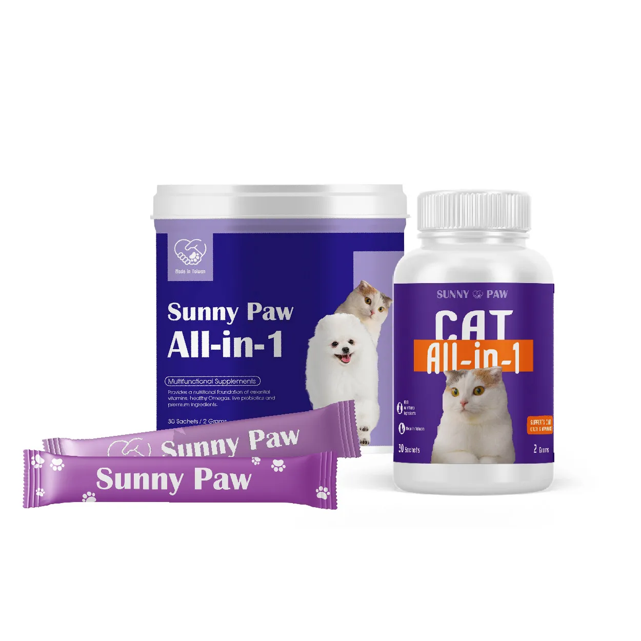 Multifunctional Pet Health Supplements for Dogs Vitamins Pet Of All Sizes Love These