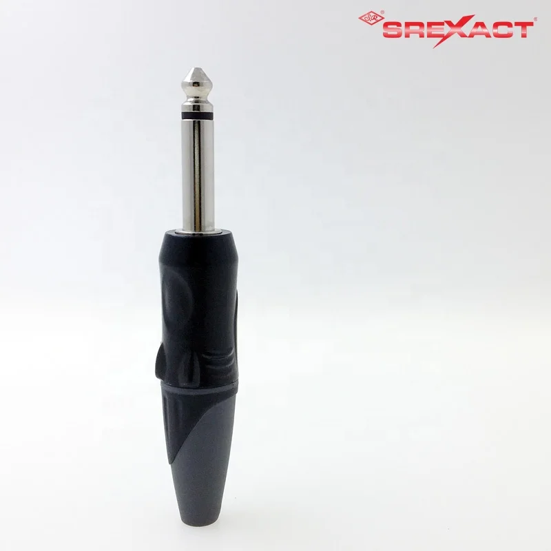 Professional audio 6.35mm TS connector cable 6.35mm