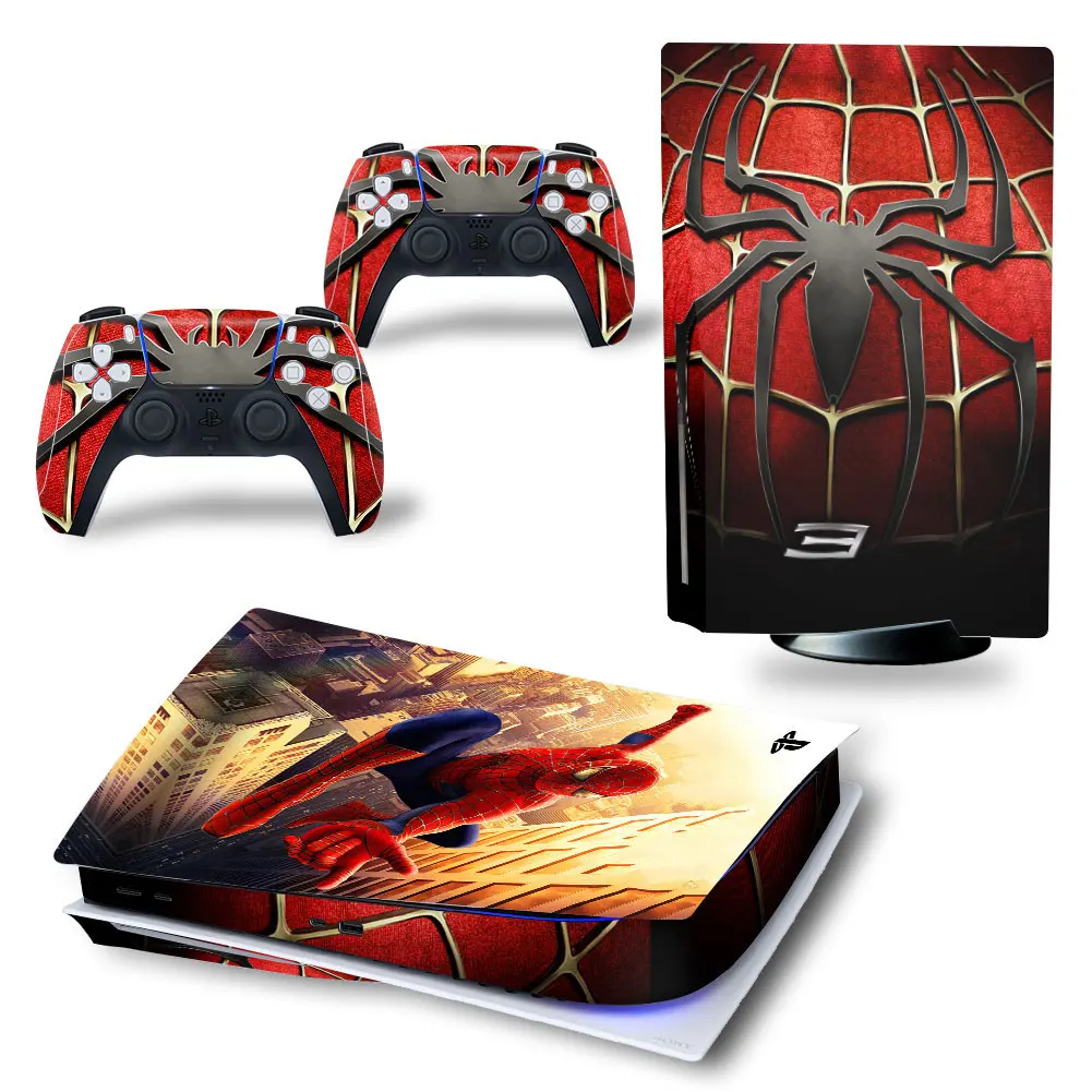 PS5 Game Console Sticker Film Protection Skin Controller Sticker for Sony PS5 Console and Controller Vinyl Skin Sticker