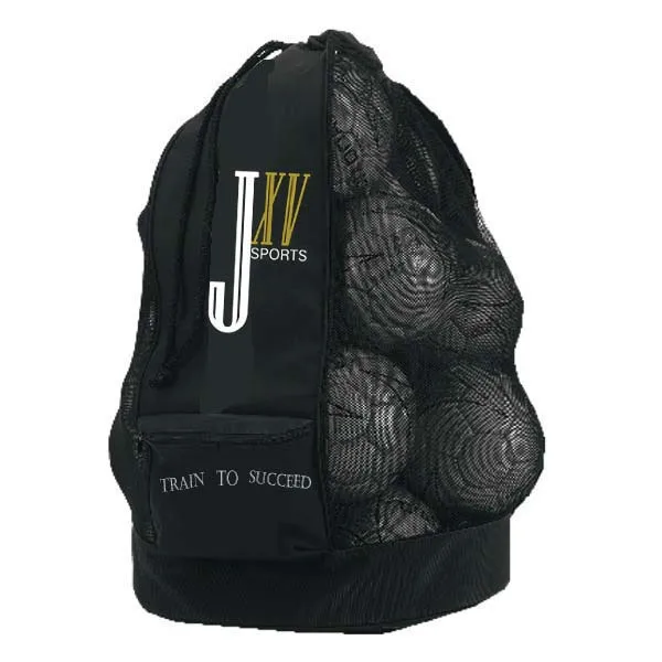 Large Capacity Heavy Duty Football Drawstring Net Pack Mesh Soccer Sport Ball Bag with Adjustable Shoulder Strap Low MOQ offer