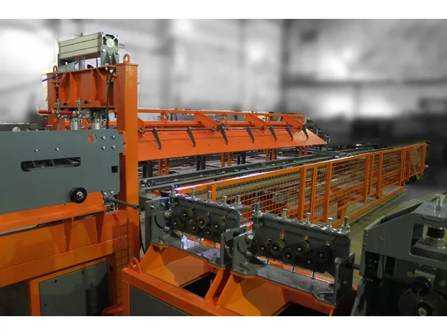 Semi-Automatic welding machine WPD - 1200 Mesh Welding Machines for heavy flat cages production Welding Equipment Wire Machines