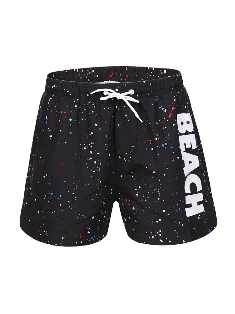  2020 последняя по всей поверхности принтованные пляжные шорты мужские летние полиэстер микро персик спортивные