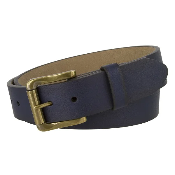 
Новейший повседневный кожаный ремень в винтажном стиле, модный темно-синий ремень из натуральной кожи по хорошей цене 