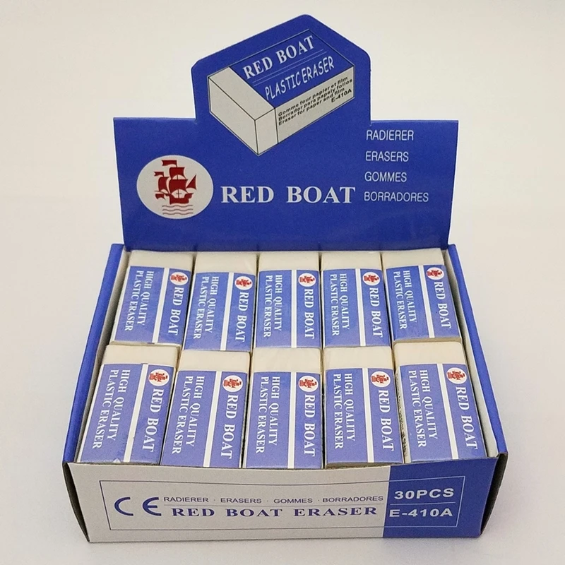 
High Quality REDBOAT stationery Plastic Eraser 