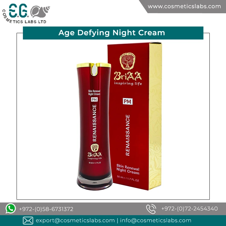 Пользовательская этикетка применяется топ продаж уход за лицом антивозрастной крем для ночного лица