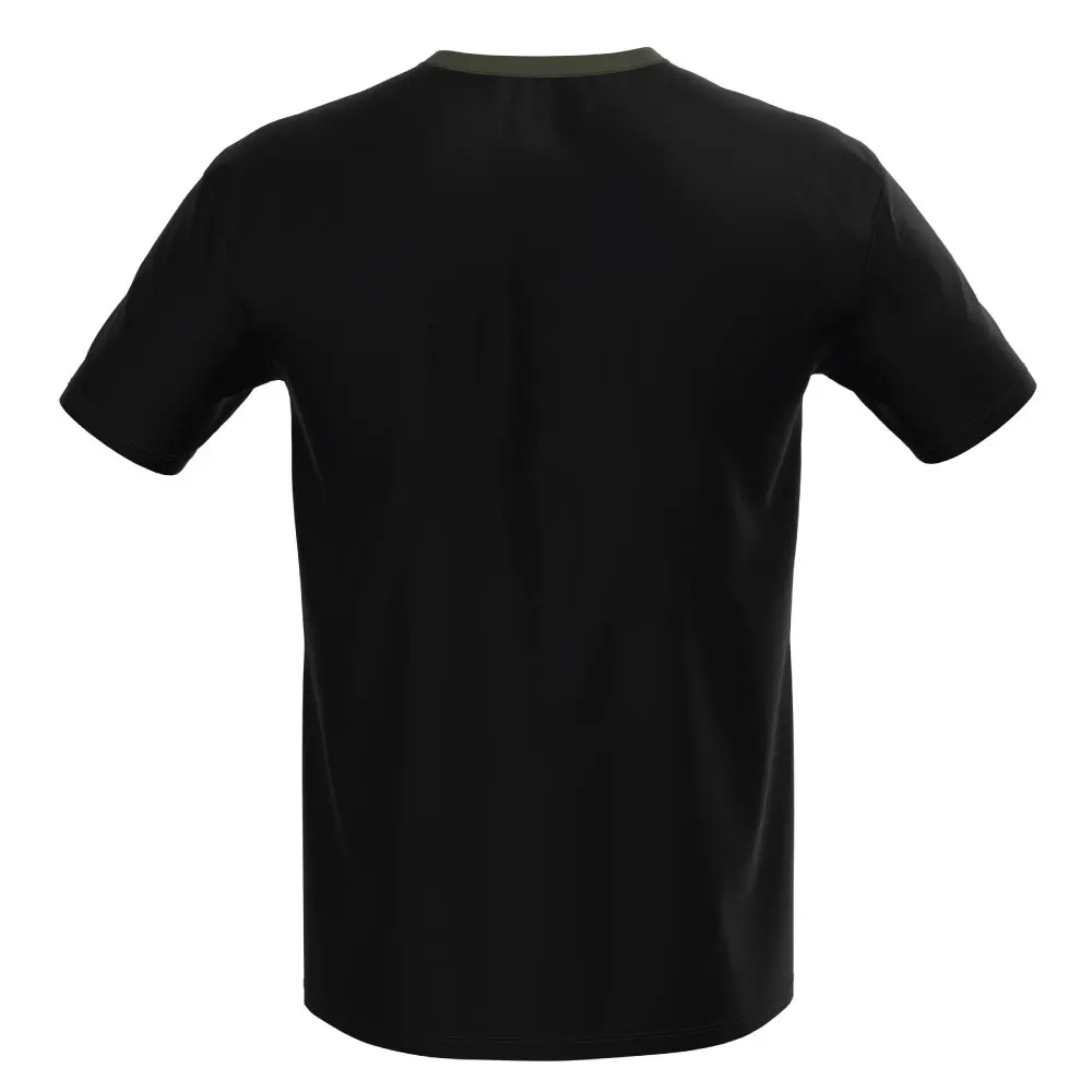 
Man Clothing Premium quality Custom printed T-shirt Soft Black white orange Single Jersey 95% Cotton 5 % Spandex Comfortable 