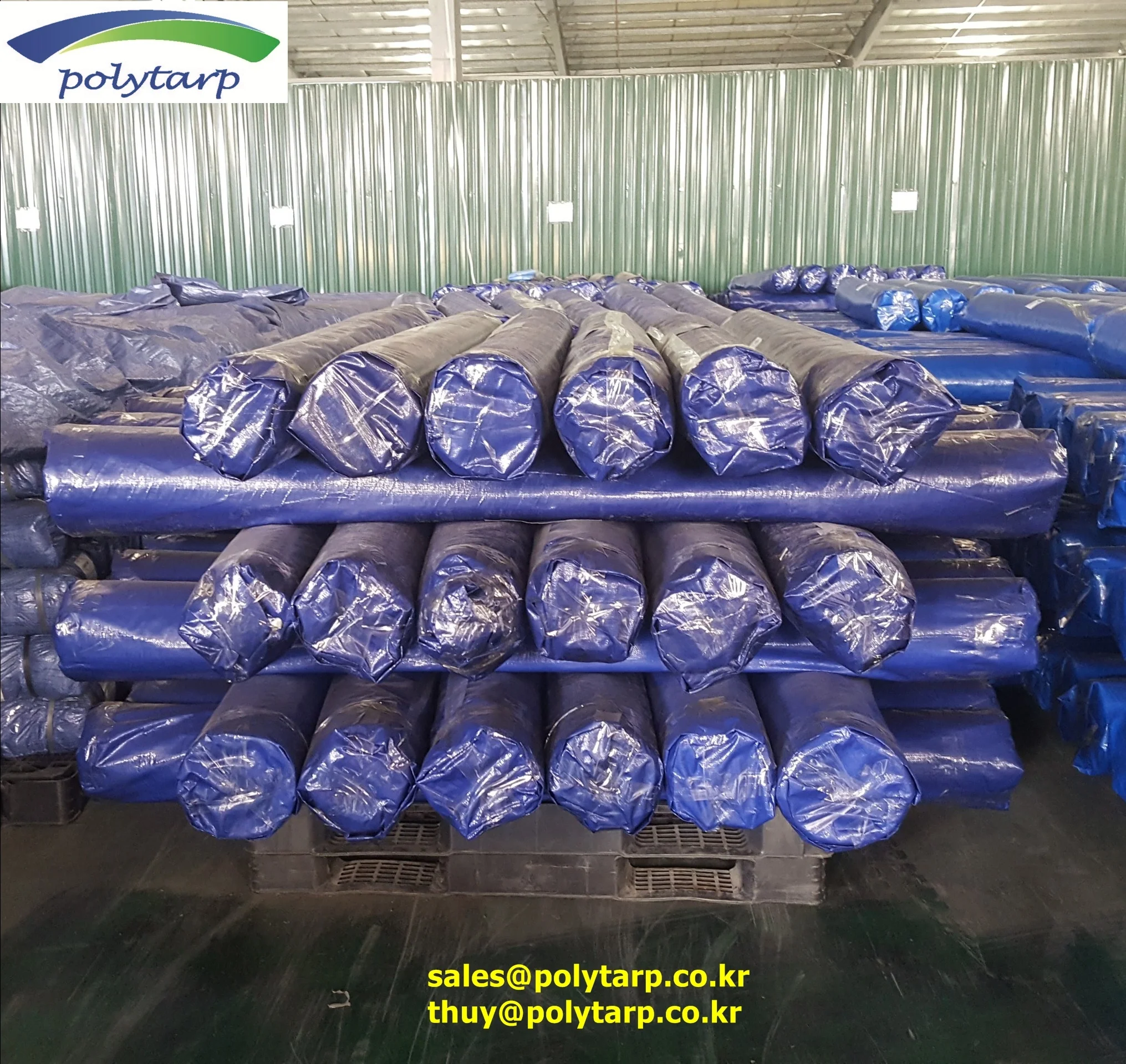 High Quality Printing Logo Customized Request PE Tarpaulin Made In Vietnam Rolled Packing Vietnam