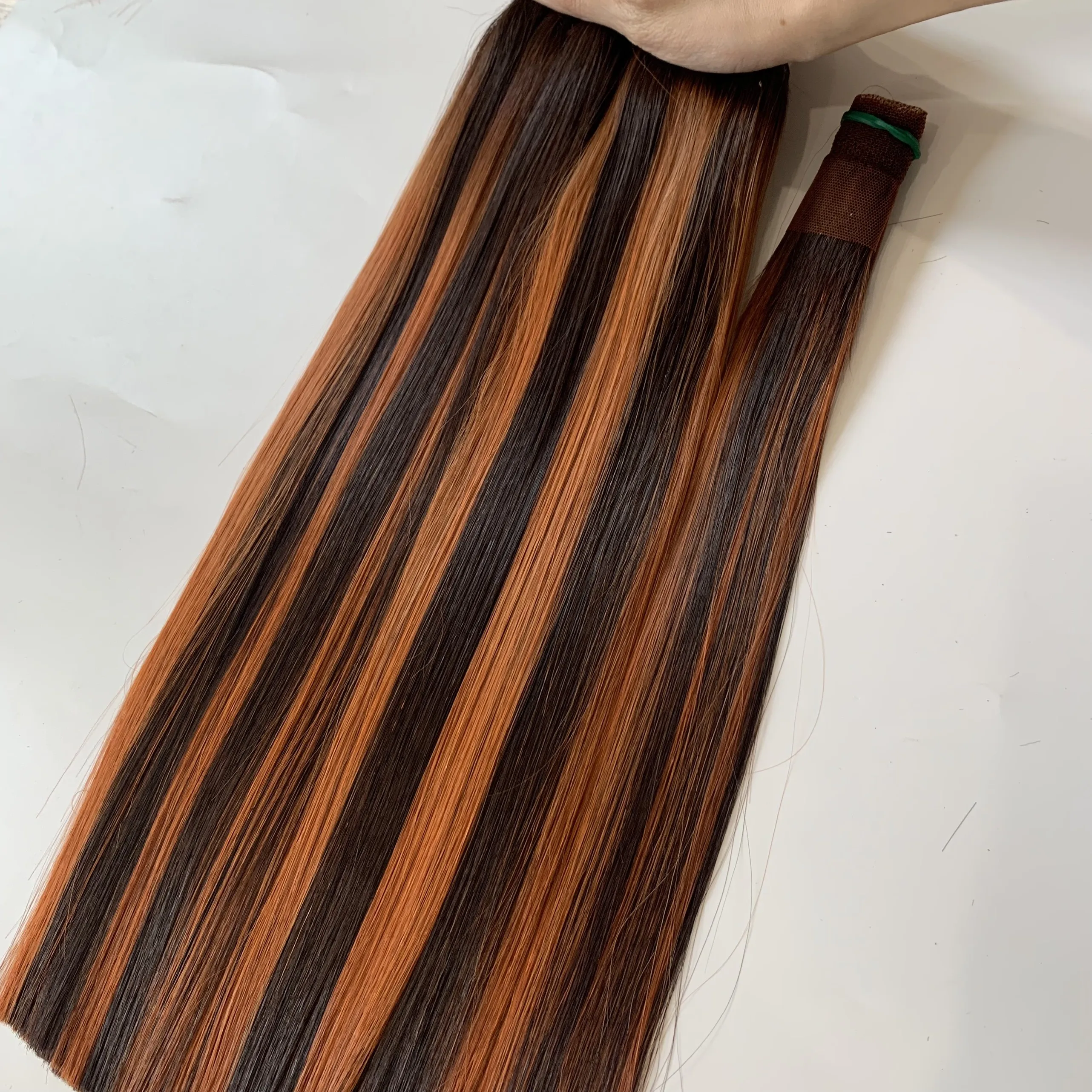 Вьетнамские волосы Welf для наращивания необработанные натуральные человеческие двойное натяжение лучшее качество окрашенные из компании во Вьетнаме