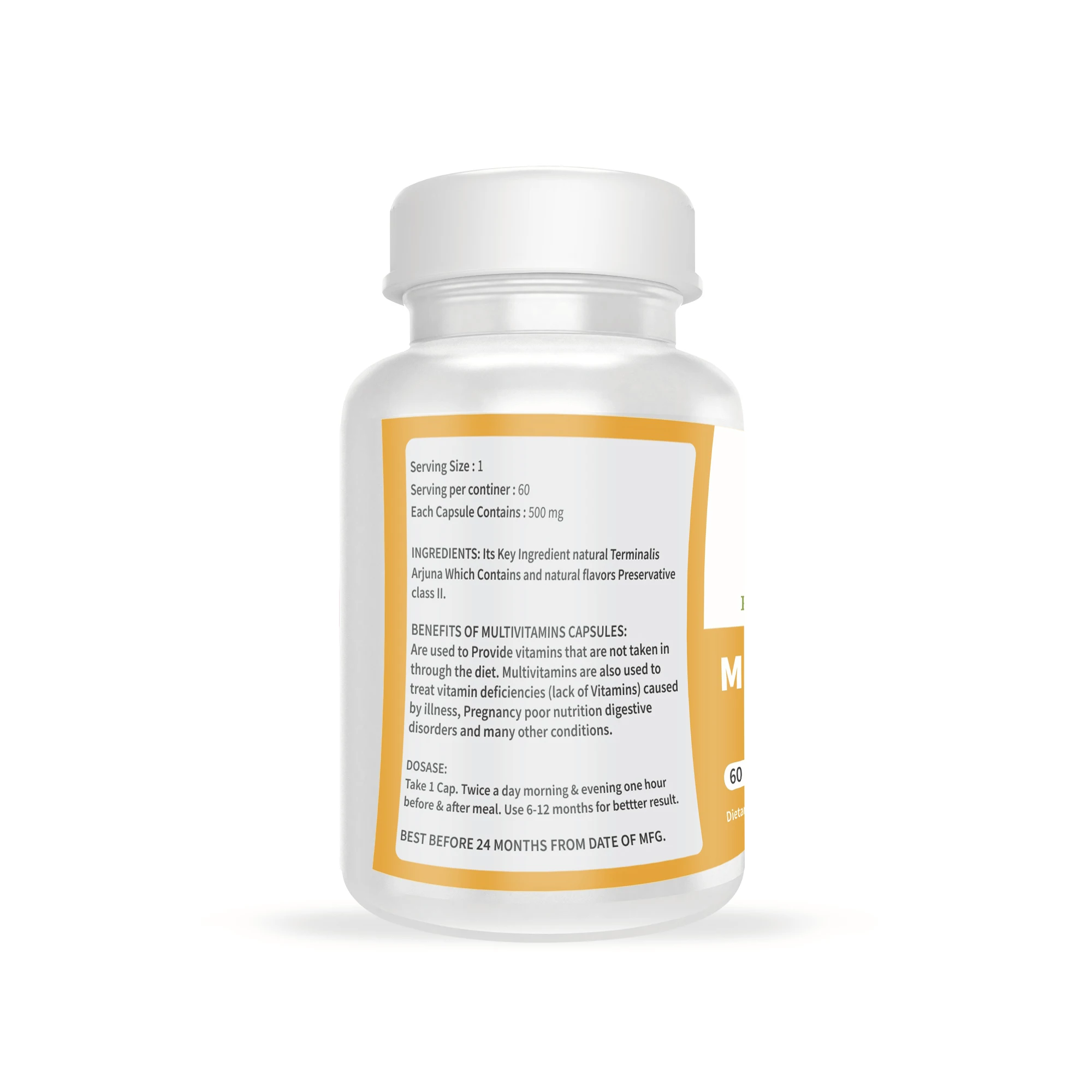 Best quality Multivitamins Capsules for men & women/ Best Herbal supplement company for Multivitamins Capsules