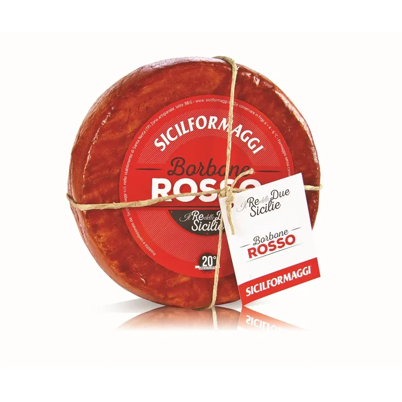 High Quality Italian BORBONE ROSSO fresh unripened cheese with delicate taste 2kg Ready for export