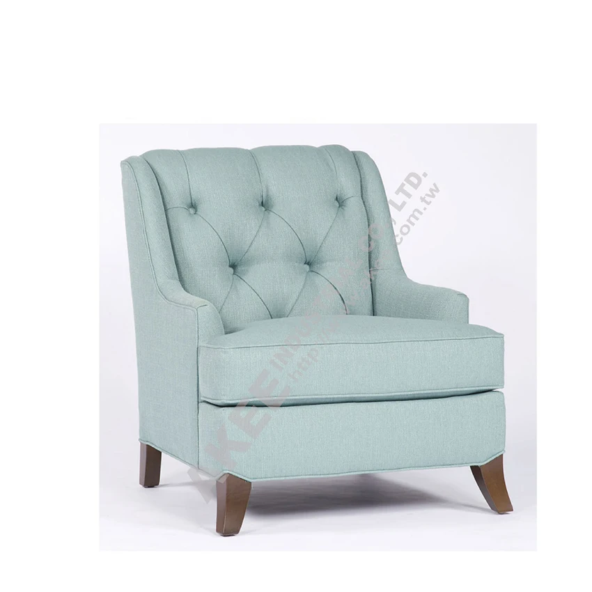 Upholstery chair living room furniture button tufted sofa room chair  trumedic mc-4500 sofa set furniture leather modern