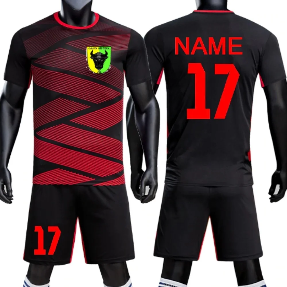 2020 Messi #10 Barcelona Away Jersey & Shorts for Kids Customized Breathable Soccer Uniforms Football Jerseys Set Team Sports