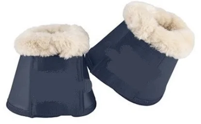 Navy Saddle Pad Set, made of Cotton/Velvet/Satin for Horse