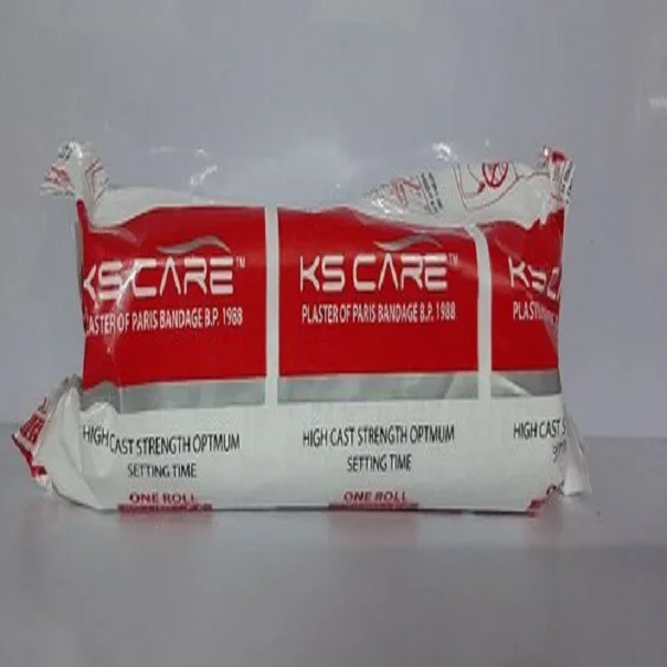 
Premium Quality Plaster of Paris Bandage B.P. Dressing is leno weave fabric coated with POP mass. 