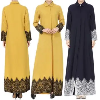 Dubai Hijab Muslim Dress Islam Clothing Abayas for Women Kaftan Caftan Djelaba Femme Prayer Clothes Best Wholesale Price