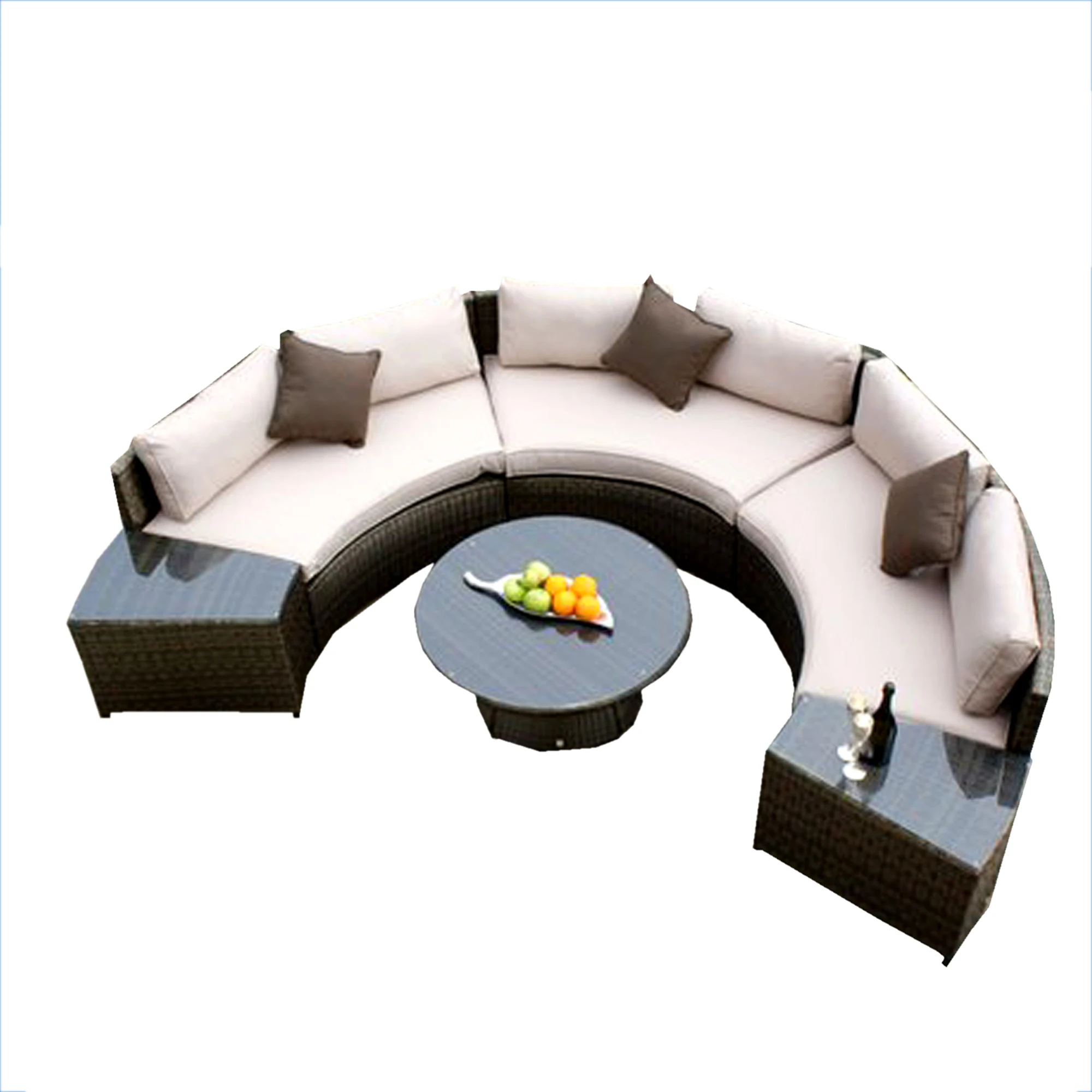 high quality aluminium outdoor sofa sets modern luxury patio garden sofa set rattan wicker wholesale price