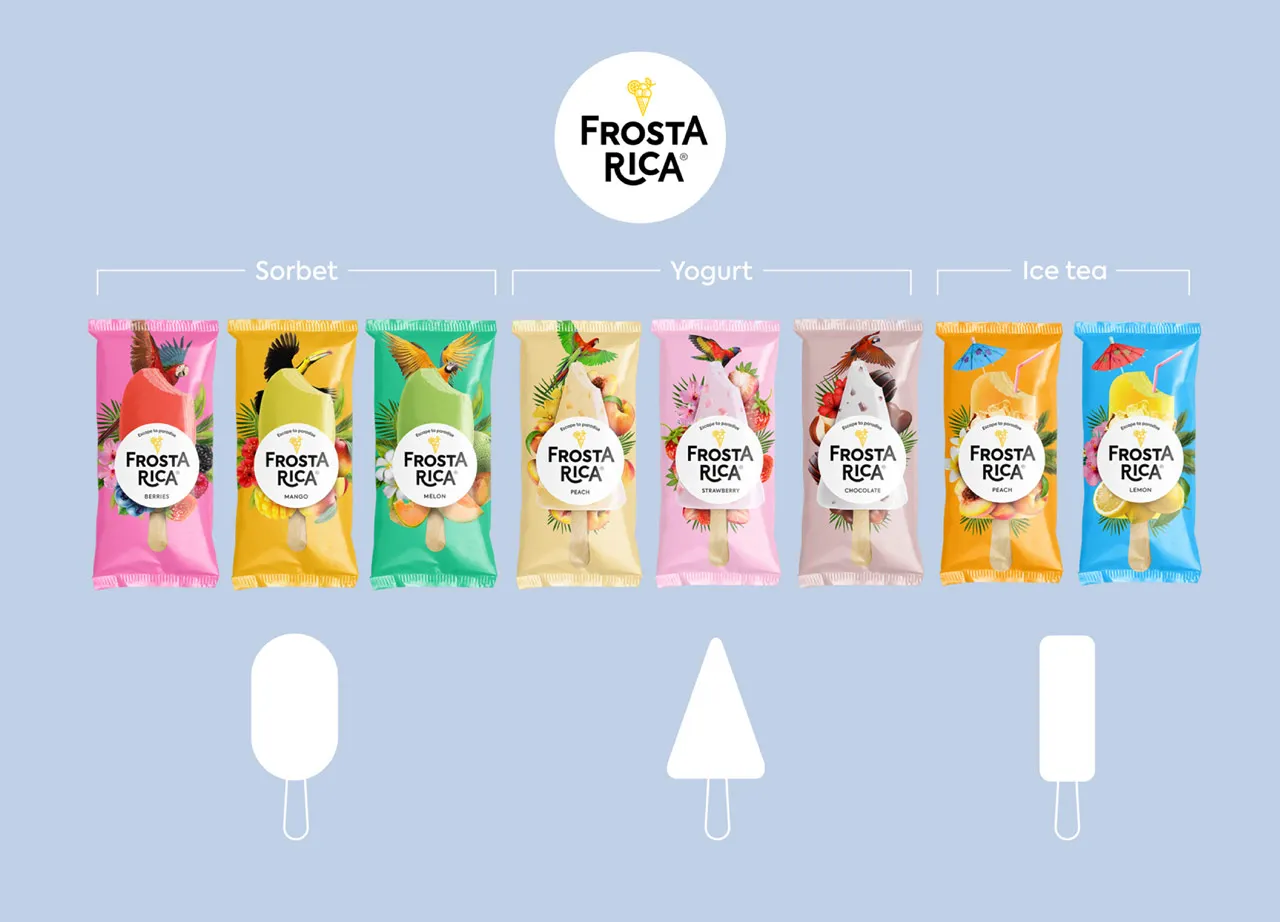 100% Natural milk ice cream from  Kazakhland