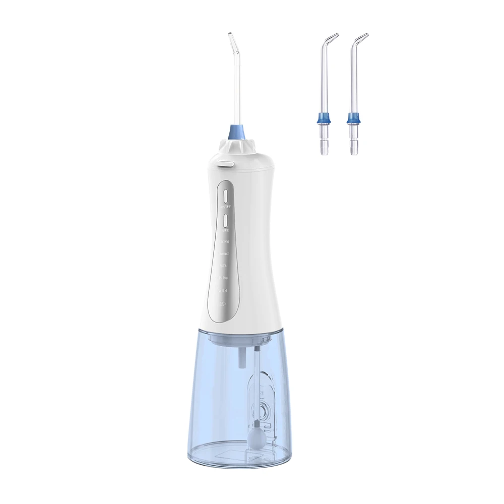 OEM Water Jet 5 Modes Portable Rechargeable Dental Irrigator Handheld 350ml Flosser