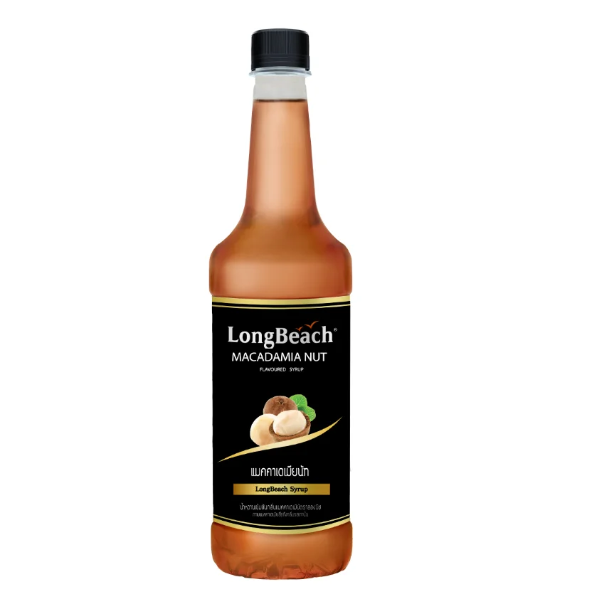 
Longbeach Macadamia Syrup 740 ml. (RD&OEM Manufacturer in Thailand) 