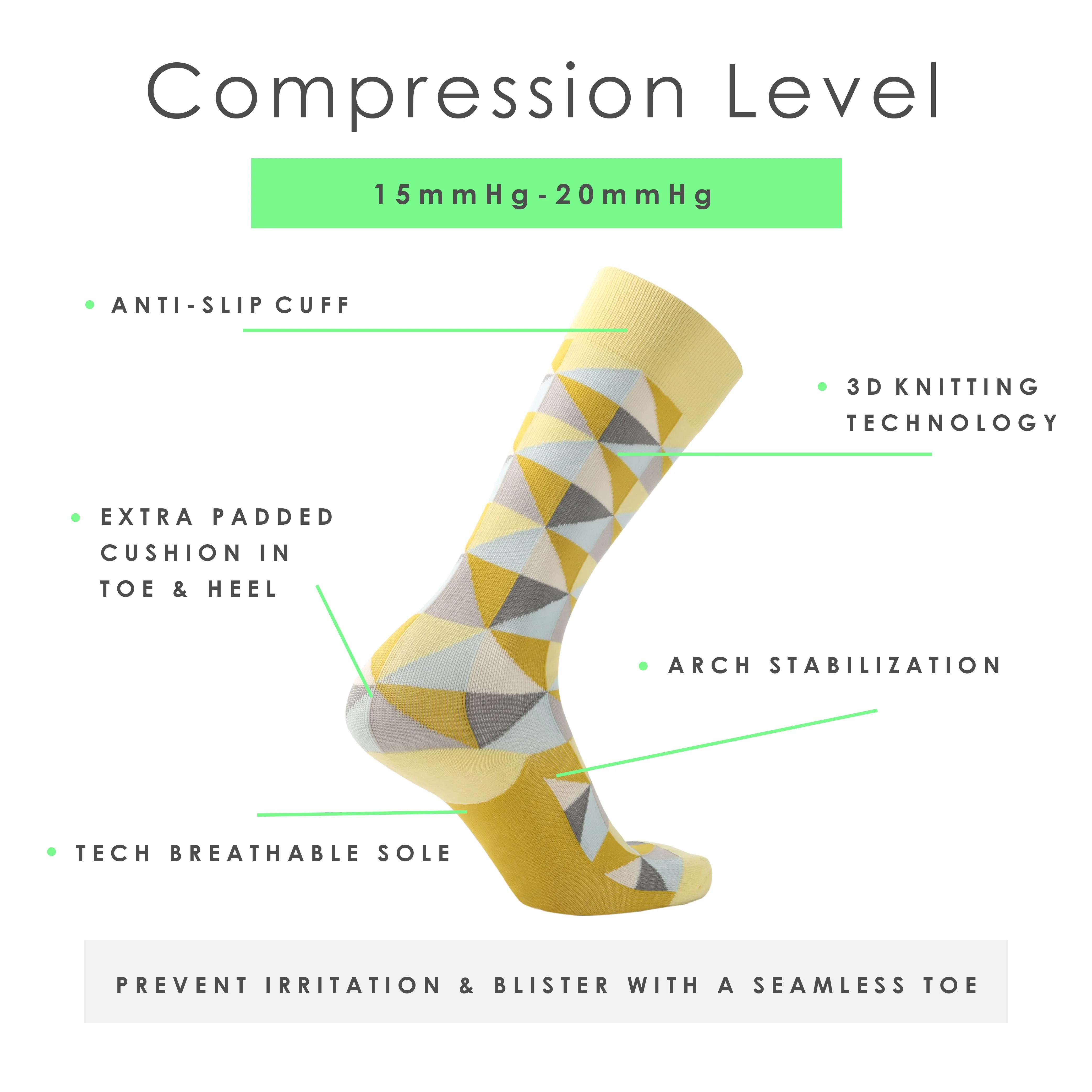 Sports soccer socks kids design compression for unisex