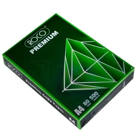 ROCO Premium Copy Paper Plain, White, A4, 80GSM, 75gsm 70gsm 500 Sheets best price
