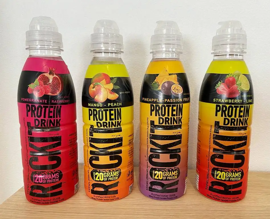 High quality ROCKIT Low calories Whey protein non GMO infused drink from Australia