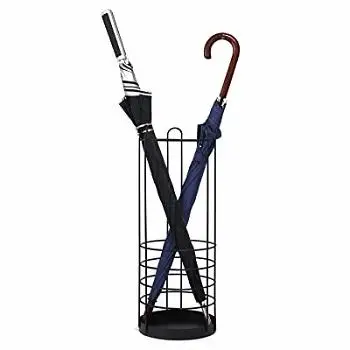 Handicraft Outdoor Umbrella Stand Holder Gold Color Table Top Metal Umbrella Stand Home Decorative Handmade Umbrella Holder