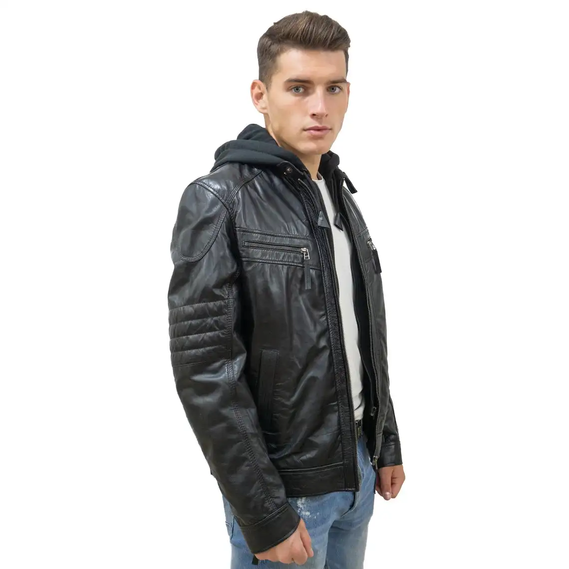 Genuine Leather Jacket For Men, Leather Coat Lambskin