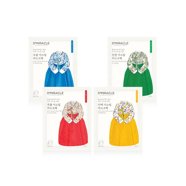 Многофункциональный лист для лица из восточных трав Bu & Hwa, Сделано в Корее