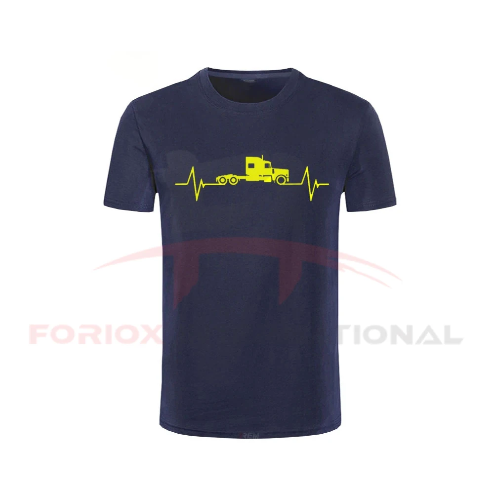 
Top Ten Hot Product Summer Wear Men O Neck t Shirt In Dark Blue Color 