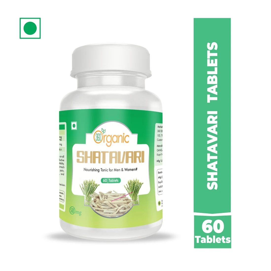 
Organic Shatavari Tablets-Herbal medicine-healthy female reproductive system 
