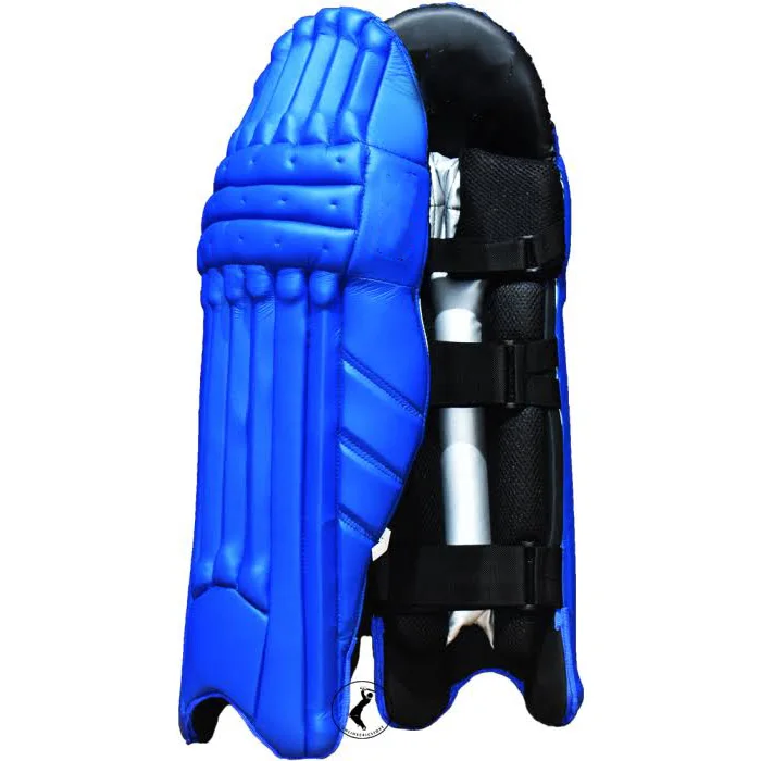 Blue Color Cricket batting Pads / light weight comfortable cricket pads  / Customize cricket pad with your logo and color