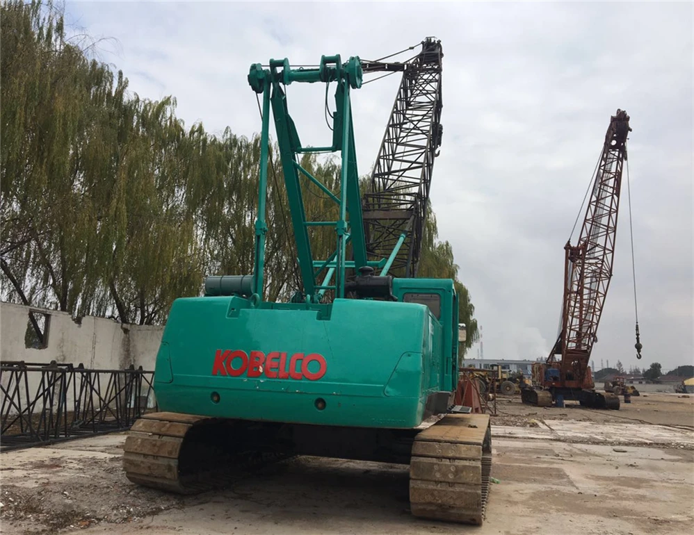 Used Japanese 55ton Crawler Crane /Kobelco 55 ton 80ton Crawler Crane 7055 for sale