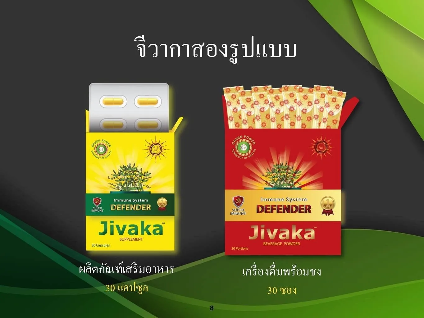 Natural Herbal Yellow Jivaka Collagen Capsules Tablets Good for Health from Thailand with Factory Price
