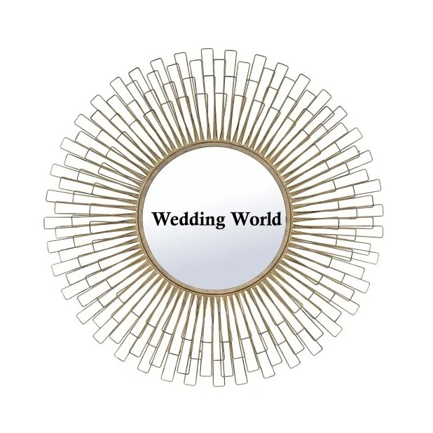 Metal Wall Mirror Premium Quality handmade Designer Mirror Classic Stylish Wholesale Designer New Metal Mirror