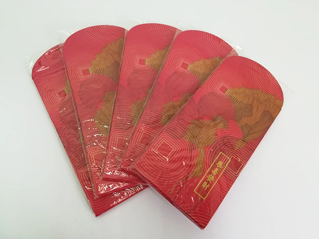 Malaysia Customized Design Red Packet / Packet Custom Printing Ang Pao for Chinese New Year or Any Festivals