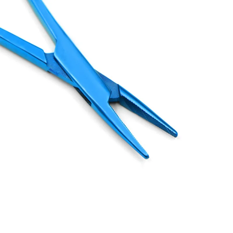 12.5cm Titanium Alloy Needle Holder Forceps Rhinoplasty/ENT/Plastic Surgery Instruments Top And Approved Quality Tools