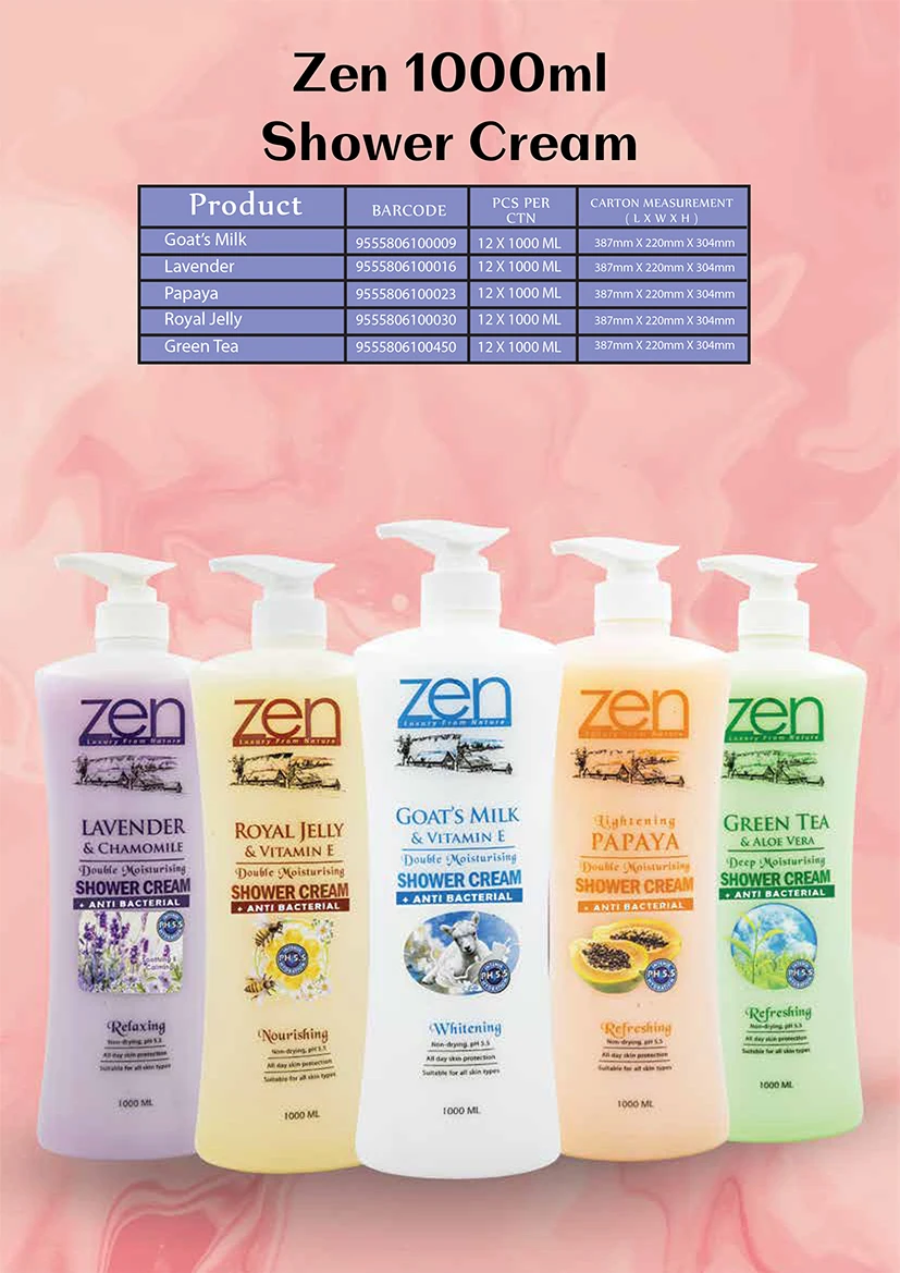 Увлажняющий дзен крем для душа из козьего молока оптом OEM гель тела