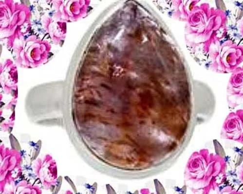 Индийская Горячая продажа caoxenite Серебряная зубчатая Установка кольцо ювелирные изделия по разумной цене