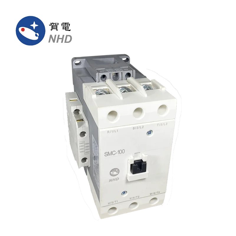 SMC-10022 3 Pole AC Contactor , Magnetic Contactor 110A