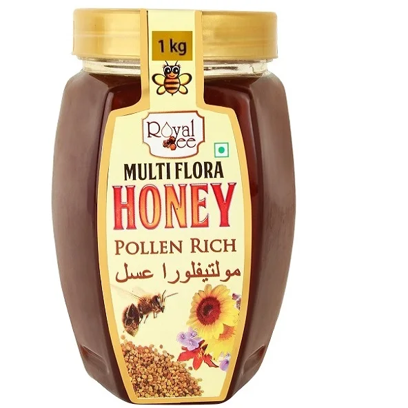 Hot sale Of 1kg Packed Natural Honey Best Organic Royal Bee Honey Multiflora Pollen Rich Honey At Competitive Price