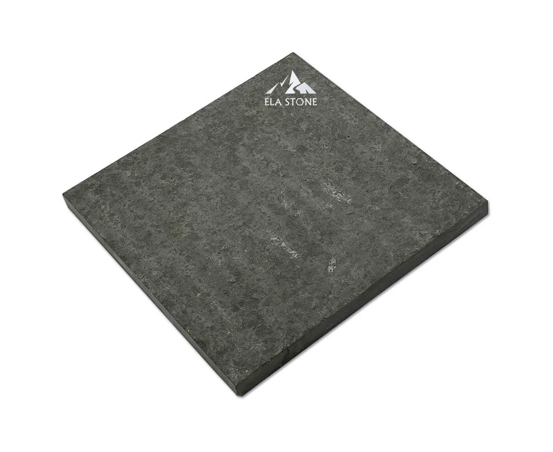 High Quality ELA Stone Modern Minimalist Midcentury Park Farmhouse Villa Flamed  Blue Limestone from Vietnam