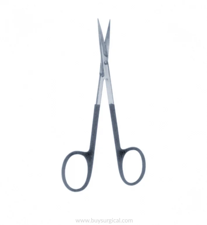  Ножницы для косоглазия Knapp титановые офтальмологические инструменты глаз с прямыми тупыми наконечниками хирургические ножницы