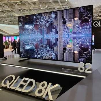  Новинка купите 5 и получите 3 бесплатных смарт-ТВ samsungs Q90 серии 75 дюймов QLED 4K UHD с HDR Alexa Совместимость модели 2019