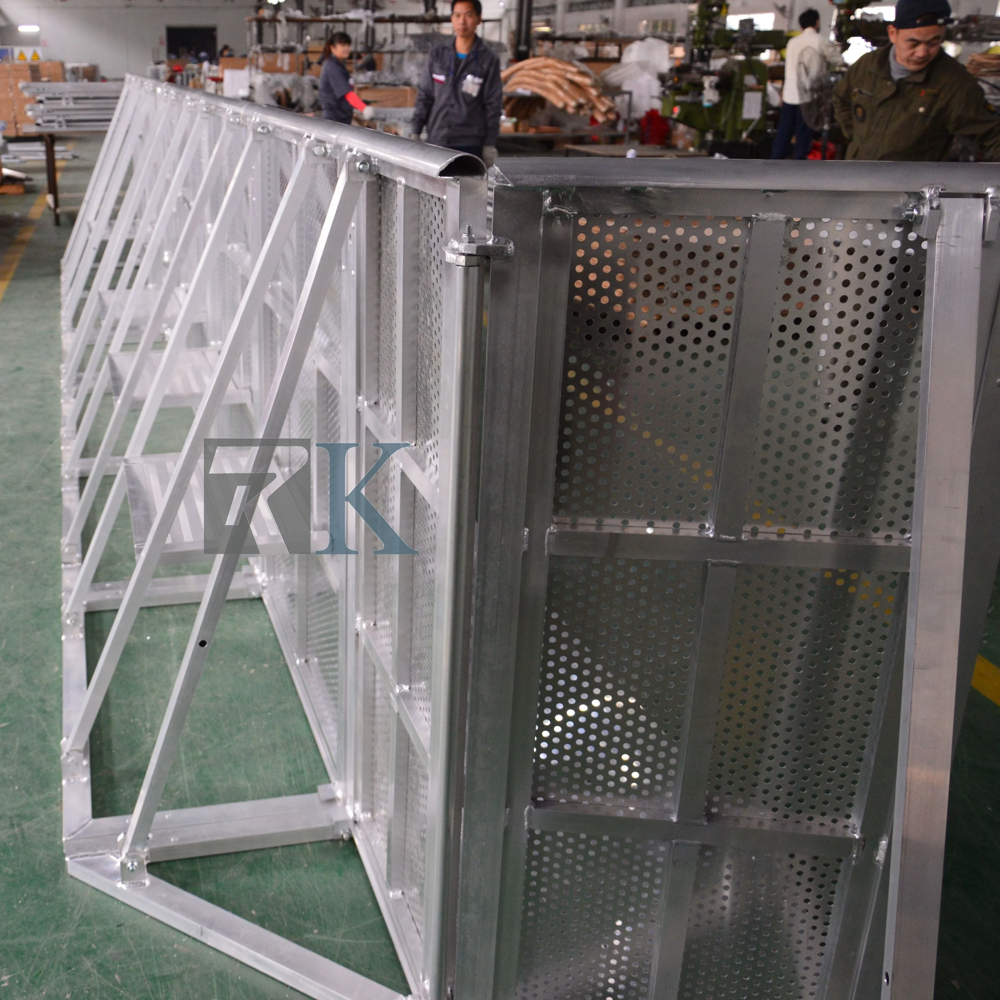 
Aluminum Folding Crowd Control Barrier Systems 