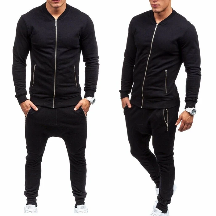 Mens jogger tracksuit set reflective custom logo plain velvet cotton slim fits tracksuit men boys kids tracksuits manufacturer