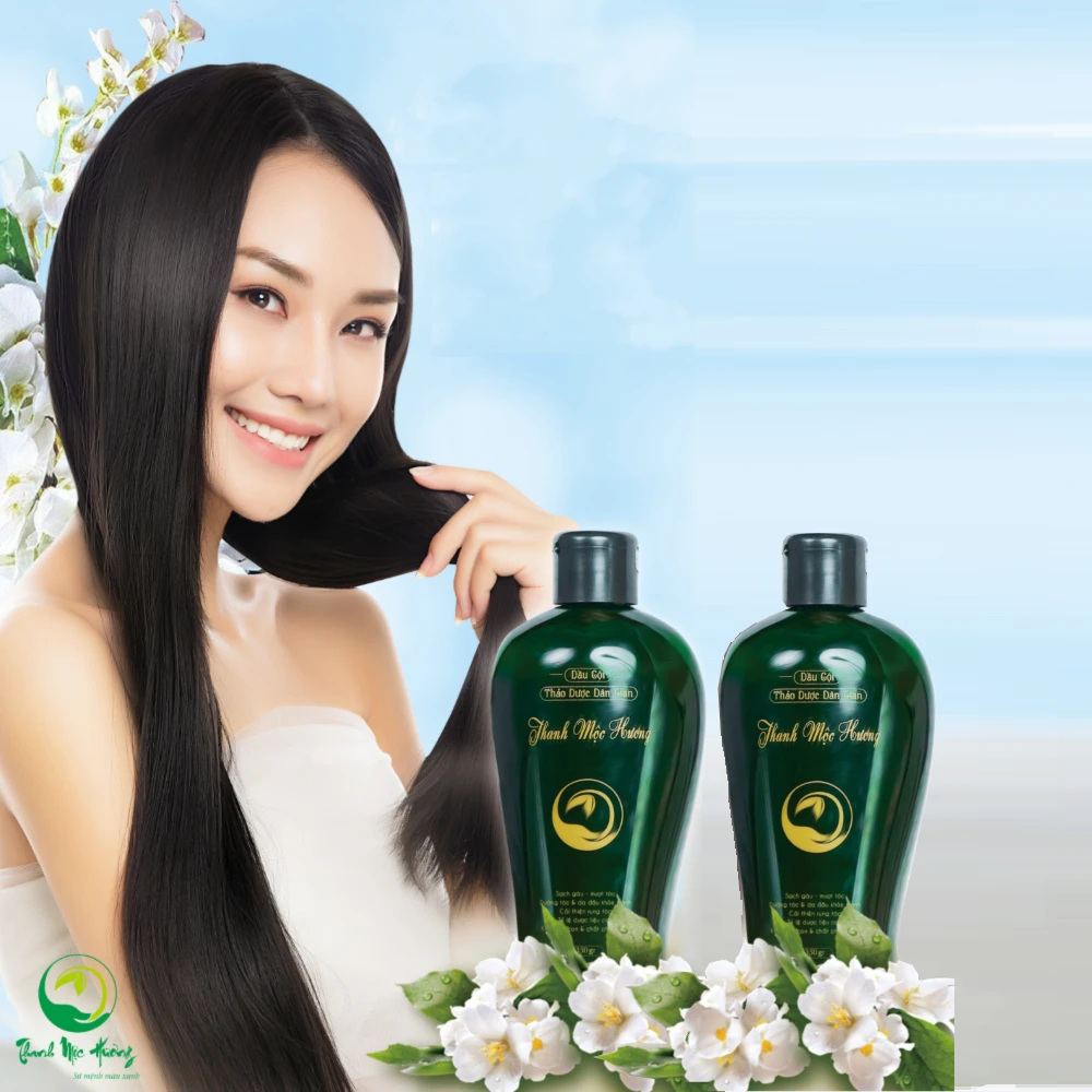 Manufacturer Thanh Moc Huong Brand Shampoo Anti-Loss Hair Promotes Hair Growth Shampoo Hair Care Products