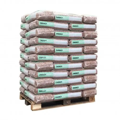 Oak wood pellets